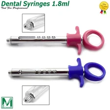 New Premium Dental Anesthetic Syringe Self-Aspirating 1.8ml-Dental Instruments