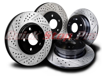 TOY044SSD CHR Japan Built Performance Rotors Front Rear Double Drill & Slots
