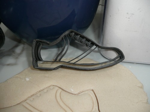 RETRO SADDLE SHOE COOKIE CUTTER MADE IN USA PR5514 - 第 8/9 張圖片