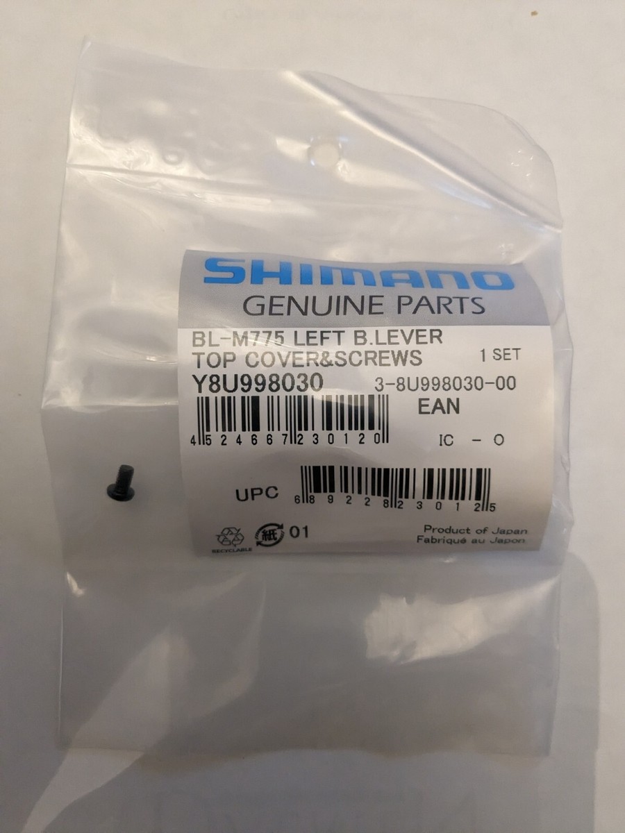 yu＊M Shimano BL-M775 Left B. Lever Top Cam Cover/Screws Y8U998030 | eBay