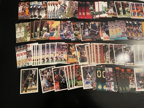 210 Card Shawn Kemp Lot 1990-91 Fleer RC 1995-96 Fleer Metal + - Picture 13 of 13