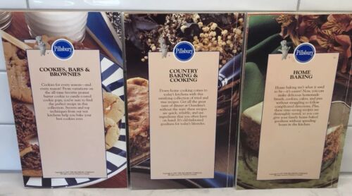 VTG Pillsbury Baking Booklets Lot of 3 Cookies, Bars & Brownies-Home Baking 1997 - Picture 3 of 14