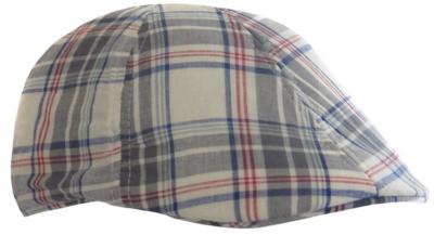 Coppola Uomo Donna RS SPORT Cappello in cotone Bianco Grigio