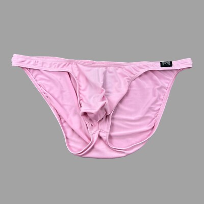 N2N Bodywear Men pink micro slik bikini Underwear size M L XL