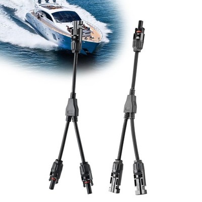 Solarkabel 1 Paar Y Solarstecker Verteiler Solarpanel 1Y2 Y Fotovoltaik DE