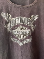 Harley Davidson Mens Tank Top Black "New Port Richey FL"