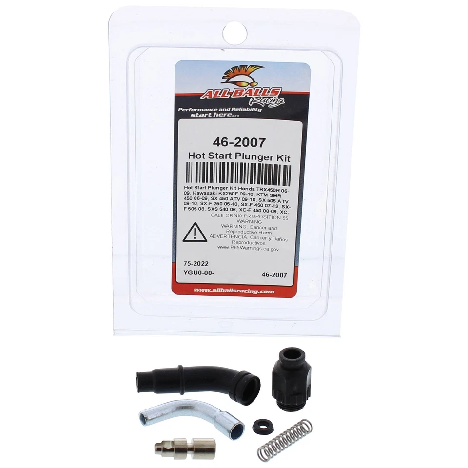 All Balls Hot Start Plunger Kit (46-2007) For KTM SX-F 505 08 XC-F 450 08 09 Foto 3 de 4