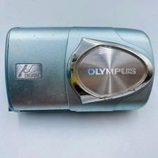 Olympus  -30 Digital Camera Ice Blue Compact Tested Excellent Condition