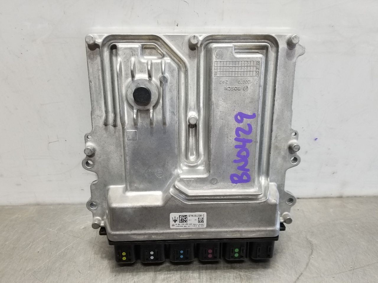 23 2023 MASERATI GRECALE 2.0L ECM ENGINE CONTROL MODULE 670181238C