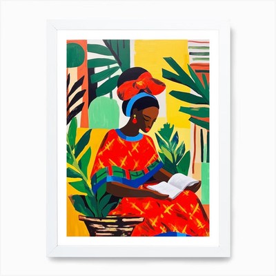 Garden Illustration 8 Art Print Fra Framed Wall Art Poster Canvas Print Picture