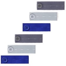 AXEN 6 Pieces Elastic Waist Extenders, Adjustable Wasitband Button Extender for