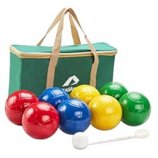 90mm Bocce Balls Set, Lighter Outdoor Bocce Game for 90mm Universal Size