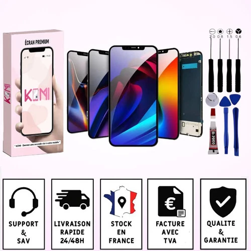 Screen for iPhone X XS XR 11 12 13 14 15 16 Mini Pro Max Plus OLED LCD with Outi
