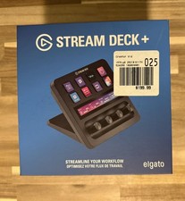 Elgato Stream Deck+ Plus (Black) Audio Mixer,...
