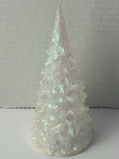   Multi Color Light Up Christmas Tree 6  x 3  Plastic Works Nice 1 Day Ship   