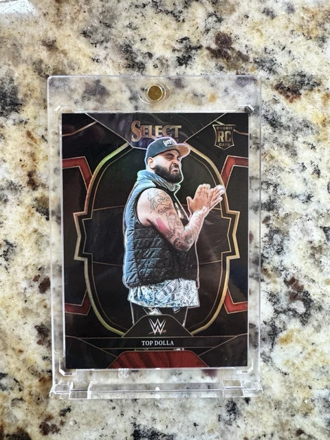 2023 Panini Select WWE TNA TOP DOLLA Black 1/1 Rookie RC Prizm AJ Francis