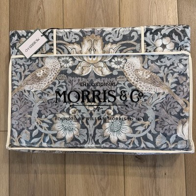 William Morris & Co Strawberry Thief 5ft x 8ft Washable Rug in a Bag NEW