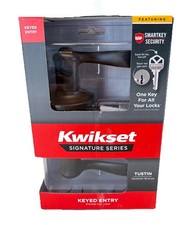 Kwikset Tustin Keyed Entry Door Lock Handle I...