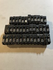 Lot of 39 Square D Circuit Breakers Various Amps, Poles And Models 