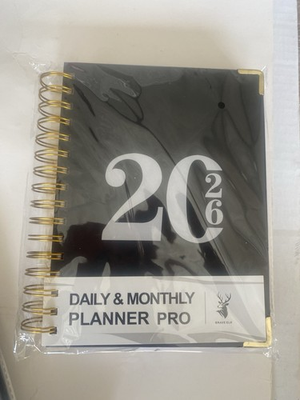 #ad #ad BRAVE ELK Planner Pro Daily Monthly 2026 Spiral Bound with Planning Stickers $49.98