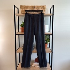 Pendleton High-Rise 100 Virgin Wool Charcoal Heather Career Dress Pant Trouser