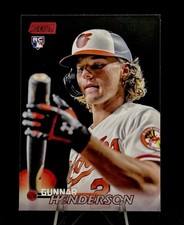 Gunnar Henderson ROOKIE CARD 2023 Topps Stadium Club 🖍️RED FOIL #19 Orioles 🔥