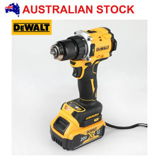 DEWALT 20V Brushless Cordless Drill Driver DCD805 13mm Chuck or 6.0Ah Battery AU