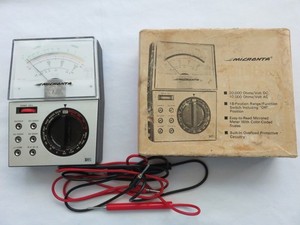 Vintage Micronta Multitester 20,000 Ohms/Volt DC, Cat. No. 22-202