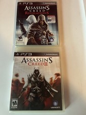 Assassins Creed PS3 2 Game Lot! Revelations & Assassins Creed II! Free Shipping!