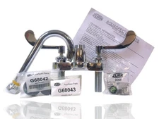 ZURN Commercial Gooseneck Faucet Chrome Z812A4-XL-3F AquaSpec Brass New, No Box