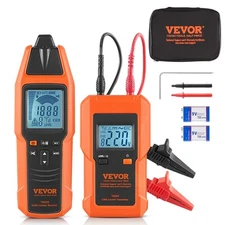 VEVOR Underground Cable Locator 8.5FT Max. Detection Depth Wire Break Detector