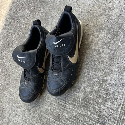 Nike Air Baseball Athletic Shoes Size 10.5 Black