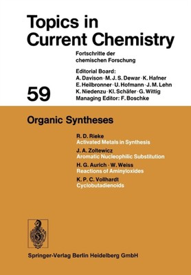 Rieke - Organic Syntheses - New paperback or softback - X555z