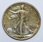 1934-S 50c Walking Liberty Silver Half Dollar - RAW - Great Detail / Color