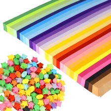 Ckncy 1512 Sheets Origami Star Paper Strips 27 Assortment Color 27 Colors