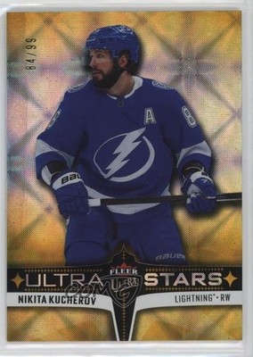 2024-25 Upper Deck Fleer Ultra Stars Gold 84/99 Nikita Kucherov #US-7 16vz