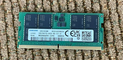 メモリー Samsung 36GB DDR5 Sam Original 16GB (2x8GB) DDR5 5600MHz (or 4800MHz PC5-38400) High
