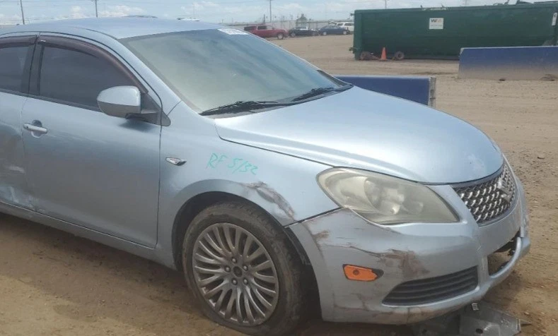 Airbag cortina techo pasajero derecho Suzuki Kizashi 2010-2013 OEM Foto 2 de 4