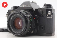 Canon AE-1 Program black w/ New FD 50mm f1.8 Lens Excellent 5 SLR Camera Japan