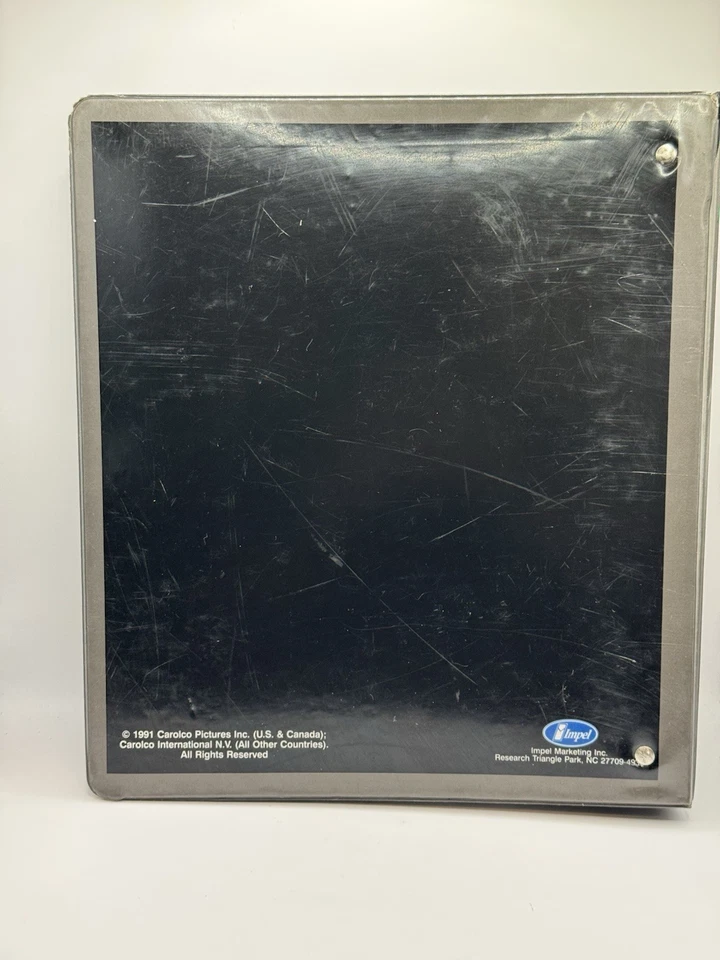 Terminator 2 Movie Cards Collector's Album Binder Complete 140 Cards - Image 3 of 4