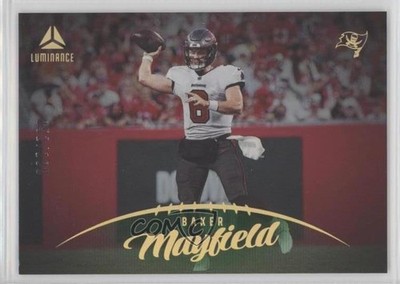 2023 Panini Luminance Green /100 Baker Mayfield #100 13hf