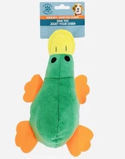 Greenbrier Kennel Club Plush Animal Dog Toys, 6x3.75x2-in.