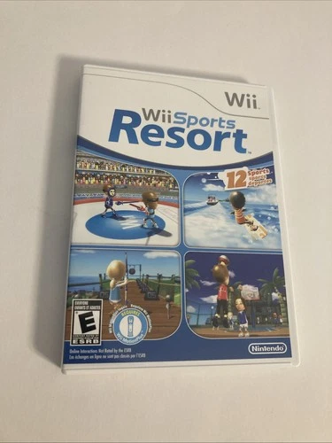 Wii Sports Resort (Nintendo Wii, 2009) Game/Case/Manual CIB