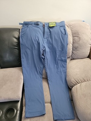 Lake & Trail Tech Pants/Men's 38/Blue W/belt/READ DETAILS 