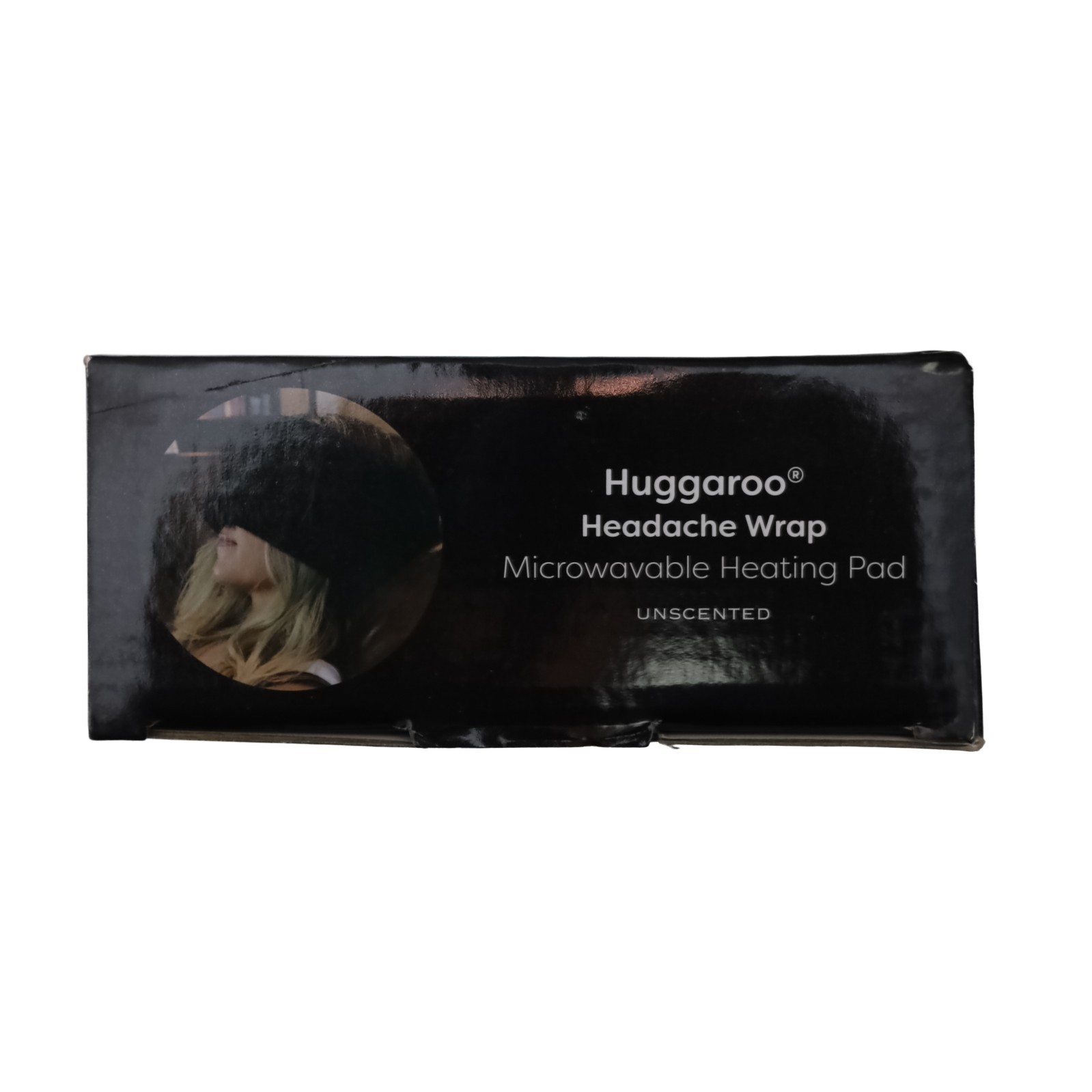 Huggaroo Headache Wrap Microwaveable Heating Pad Unscented Hot Cold