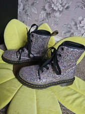 ??Dr. Matens Size Uk 6.5 1460 Farrah Glittery Boots??
