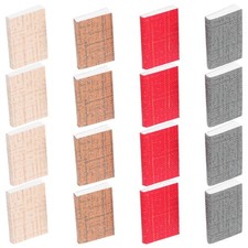 16 Pcs Tiny Books for Display Minature Dollhouse Study Room Decor Scale