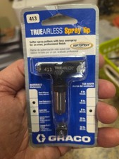 Graco TrueAirless Spray Tip 413 - Semi-Transparent  Solid Stain - 8" Fan Width