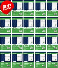 Sales Order Book 2-Part Carbonless White/Canary 50 Sets DC5805 20 Pack US
