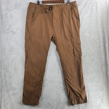 Prana Durado Mens XXL Brown Standard Fit Casual Outdoor Hiking Cargo Pants